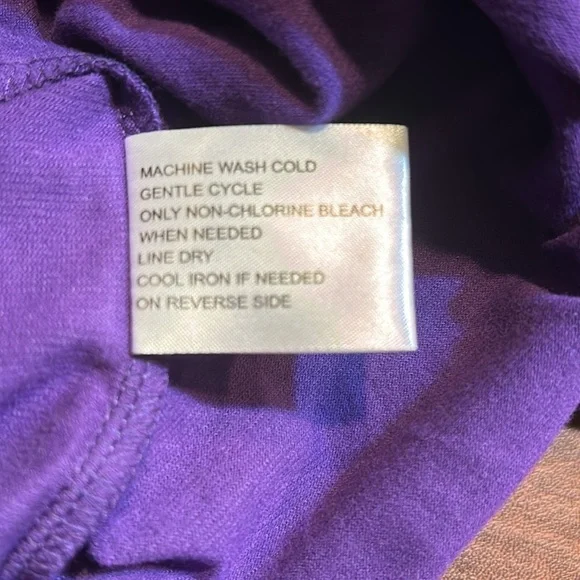 COLORADO ROCKIES Purple w/ Rhinestone Bling Tank Top Size M - Picture 8 of 9